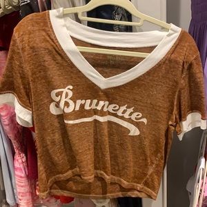 Show me your mumu cropped tee